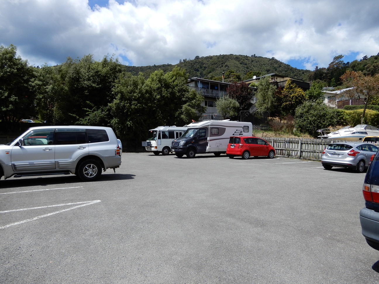 Back carpark